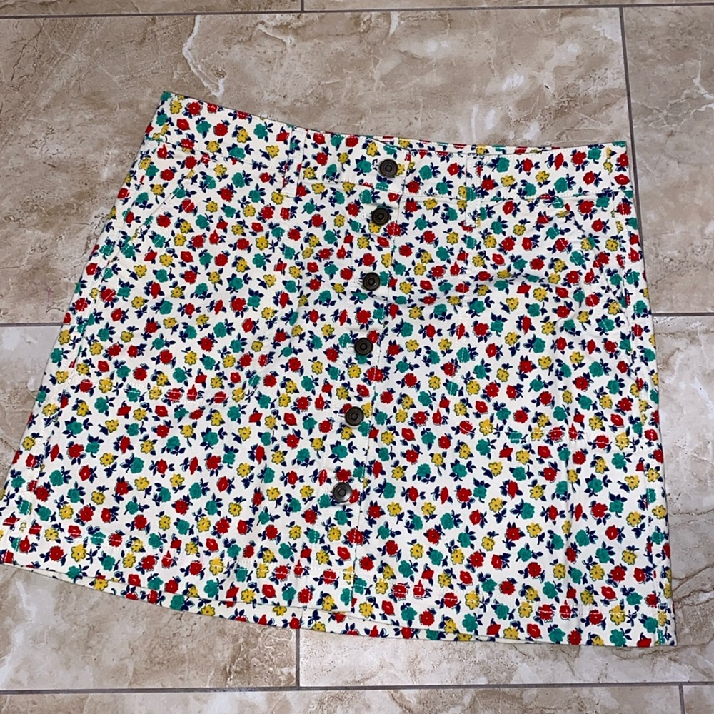 J. Crew Mercantile Denim Skirt